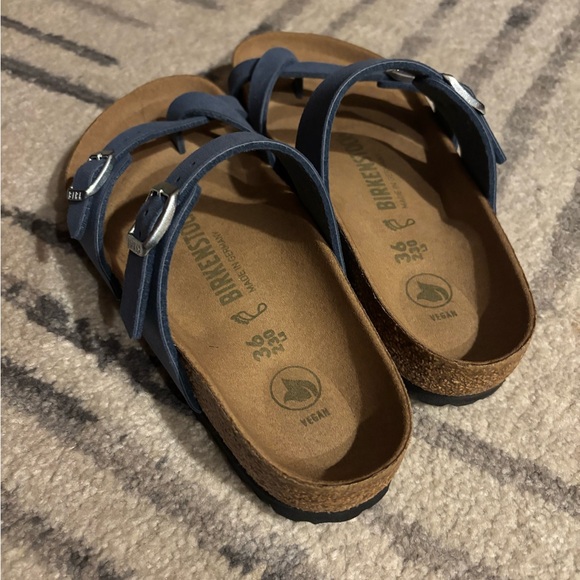 Birkenstock Denim Blue Mayari Sandals Size 36 - Picture 2 of 4